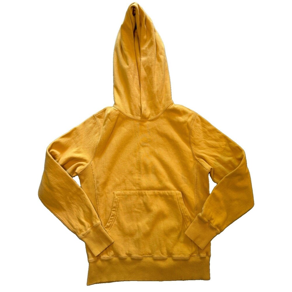 Champion Todd Snyder Hoodie Mens XS Athletic Yellow Pullover Long Sleeve